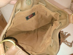 Marco Avane Brown Leather Studded Shoulder Bag