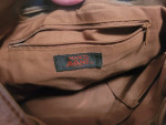 Marco Avane Brown Leather Studded Shoulder Bag
