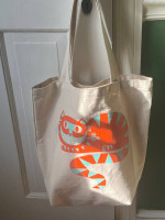 Orange Cat Tote Bag