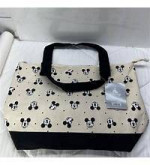 Authentic Disney Store Mickey Mouse Cotton Canvas Tote Bag