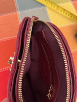 Bebe Los Angeles red/maroon shoulder bag