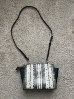 Michael Kors faux snake skin crossbody bag - great condition