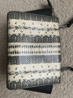 Michael Kors faux snake skin crossbody bag - great condition