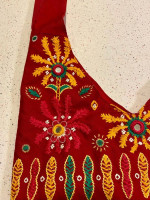 Over The Shoulder Colorful Bag, With Inside Pockets.