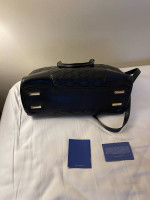 Rebecca Minkoff black leather bag