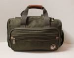 * AMERICA TRAVELS Canvas Duffle Overnighter Bag