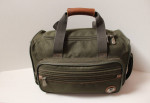* AMERICA TRAVELS Canvas Duffle Overnighter Bag