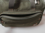 * AMERICA TRAVELS Canvas Duffle Overnighter Bag