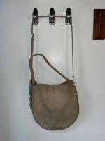 Preowned Alexander Wang Roxy Suede Hobo Bag purse Cashmere Color