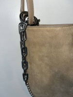 Preowned Alexander Wang Roxy Suede Hobo Bag purse Cashmere Color