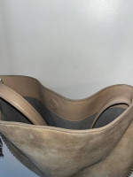 Preowned Alexander Wang Roxy Suede Hobo Bag purse Cashmere Color