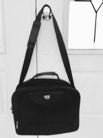 Black Sachel Canvas Bag