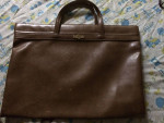 sturdy Naugahyde-type briefcase/bag