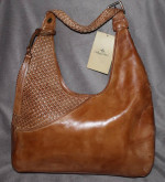 Patricia Nash Women's Woven Leather Hobo Shoulder Bag Purse