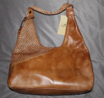 Patricia Nash Women's Woven Leather Hobo Shoulder Bag Purse