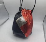 Whiting & Davis Vintage Retro Avant-Garde 70s/80s Mesh Chainmail Runway Bag