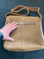 leather shoulder bag