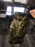 Large Woodland camo bag