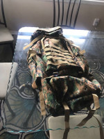 Large Woodland camo bag