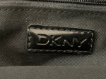 DKNY Black Patent Leather Shoulder Bag