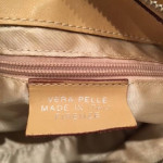 EUC Vera Pelle Genuine Leather Hobo Bag, Made in Italy, Camel Tan