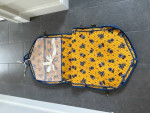 NWOT Vera Bradley Long Folding Garment Bag, French Blue (Retired)