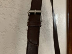 J.Jill Brown Leather Shoulder Bag Satchel Briefcase