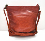 Soft Like Silk Faux Leather Women's Tote 5 Pockets Bag, Brown, New!