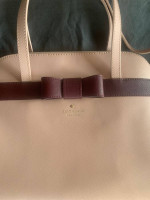 Kate Spade Kirk Park Saffiano Leather Bag Satchel Bow Handbag NWT