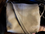Stone Mountain Leather Shoulder Crossbody Bag MINT Off White