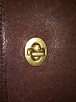 Coach Brown Shoulder Bag / Convertible Crossbody Bag #9635 (2001)