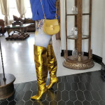 Lovely Auth CHLOE Drew small Crossbody Leather and suede bag