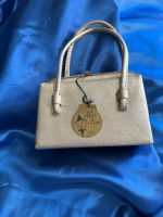 Vintage Silver Cocktail Bag