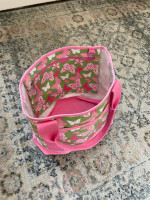 Pottery Barn Kids butterfly tote bag
