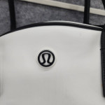 Lululemon Sweat Once a Day Bag White Yoga Gym
