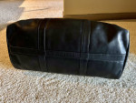 Coach Leather Weekend Bag - Black