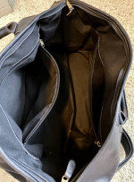 Coach Leather Weekend Bag - Black