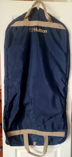 EF Hutton garment bag