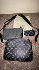 Louis vuitton 3-piece bag set (read des)