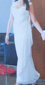 Wedding dress - elegant design - DB exclusive - like new, orginal bag