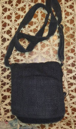 100% Hemp Fabric Shoulder Bag
