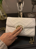 GG fun fashion bag  leather