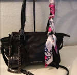Black BURBERRY Leather crossbody bag