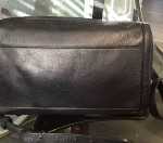 Black BURBERRY Leather crossbody bag