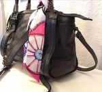 Black BURBERRY Leather crossbody bag