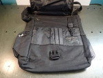 Black Nylon Crossbody Messenger Bag with Adjustable Strap: New!