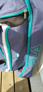 Unisex Fila Tech Duffle Bag with wheels