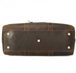 New Polare leather duffle bag