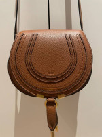 Chloe Marcie Small Saddle Bag Purse