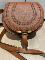 Chloe Marcie Small Saddle Bag Purse